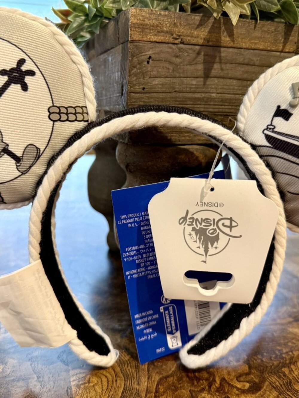 2023 Disney Parks 100 Years Decades 1920 Steamboat Willie Ears Headband - Picture 2 of 3